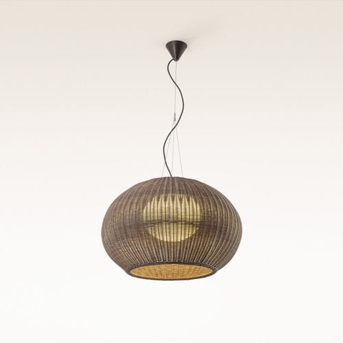 Pendant lamp - GAROTA S/02 - BOVER Barcelona - polyethylene / synthetic fiber / contemporary