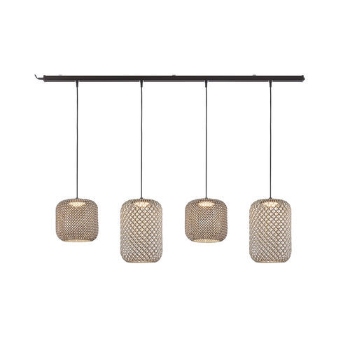 LED track light - NANS PF/31.2/4L Outrack - BOVER Barcelona - cylindrical / aluminum / stainless steel