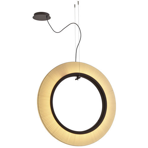 Pendant lamp - Roda S/90/V - BOVER Barcelona - aluminum / contemporary / corded