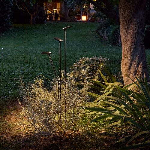 Garden bollard light - Birdie - Set 3 140L-120LC-110LC - BOVER Barcelona - contemporary / aluminum / stainless steel