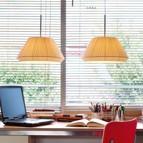 Pendant lamp - MEI 38 - BOVER Barcelona - iron / cotton / polyester