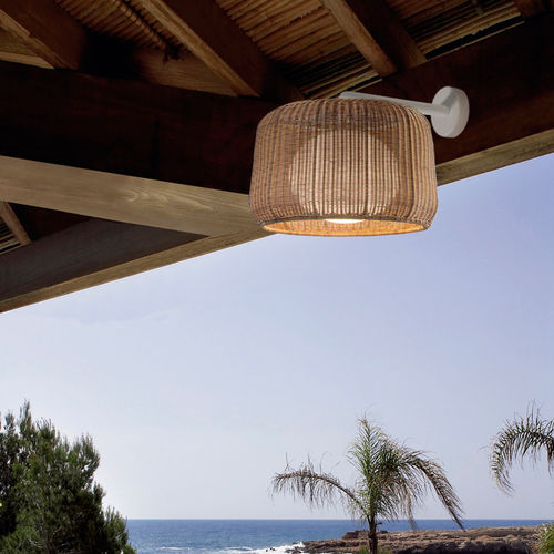 Contemporary wall light - FORA A - BOVER Barcelona - indoor / outdoor / aluminum