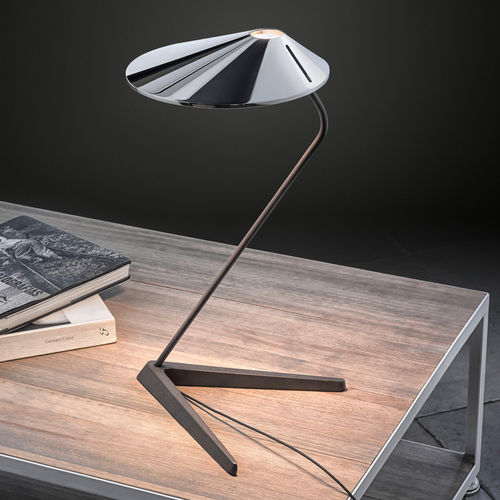 Table lamp - NÓN LÁ T - BOVER Barcelona - aluminum / cast iron / polycarbonate
