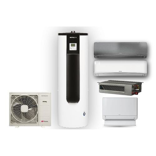 Air source heat pump - AIRHOME TRIPLE C - HITACHI - air/air / commercial / residential