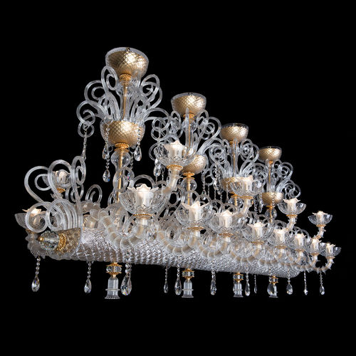 Original design chandelier - 8093/16/8 - Arte di Murano - blown glass / Murano glass / commercial