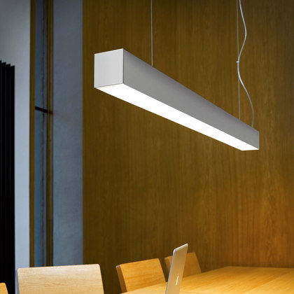 Surface-mounted light fixture - P.MAKRO - planlicht - hanging / LED / linear