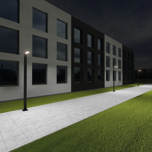 Urban lamp post - GREENLIGHT MAX  - PXF LIGHTING - contemporary / aluminum / LED