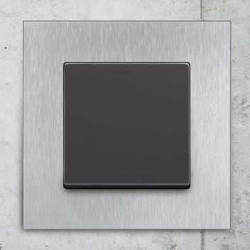 Light switch - carat® - ABB Home and Building Automation - rocker / recessed / thermoplastic