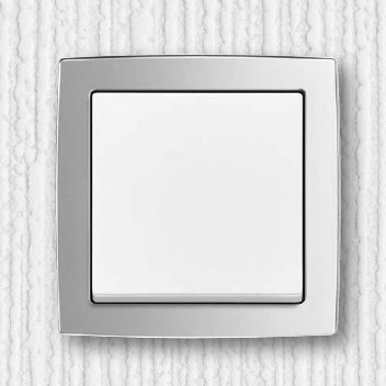 Light switch - solo® - ABB Home and Building Automation - rocker / recessed / thermoplastic
