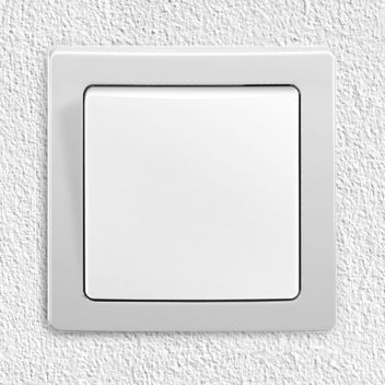 Light switch - Swing®L - ABB Home and Building Automation - rocker / recessed / contemporary