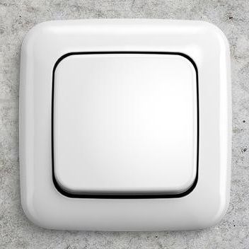 Light switch - Reflex SI/SI Linear - ABB Home and Building Automation - rocker / recessed / thermoplastic