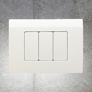 Light switch - Status - ABB Home and Building Automation - push-button / recessed / double