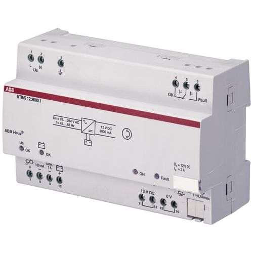 DC/DC power supply - NTU/S12.2000.1 - ABB Home and Building Automation - KNX