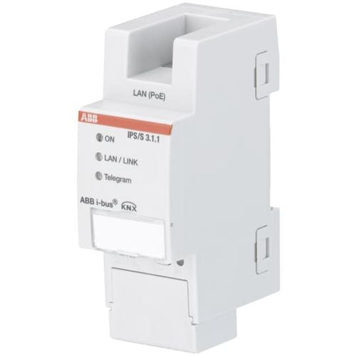 DIN rail interface module - IPS/S3.1.1 - ABB Home and Building Automation - KNX / IP / Ethernet