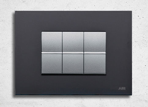 Home automation system switch - Zenit - ABB Home and Building Automation - push-button / recessed / surface-mount