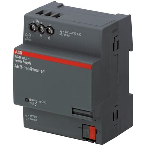 AC/DC power supply - PS-M-64.1.1 - ABB Home and Building Automation - DIN rail