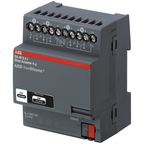 DIN rail blind actuator - BA-M-0.4.1 - ABB Home and Building Automation - home / DIN rail / indoor