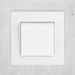 Light switch - Levit® - ABB Home and Building Automation - rocker / recessed / contemporary