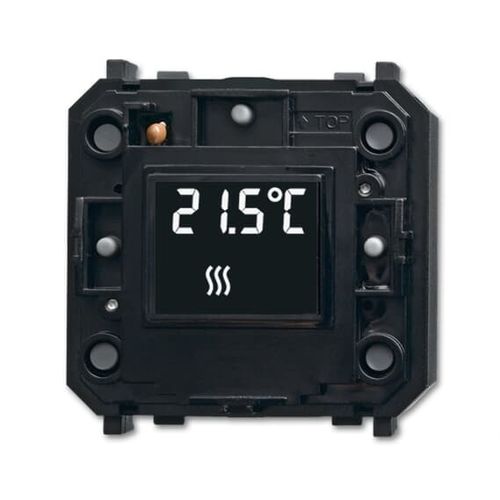 Heating thermostat - RTC-F-1.PB - ABB Home and Building Automation - electronic / smart / black