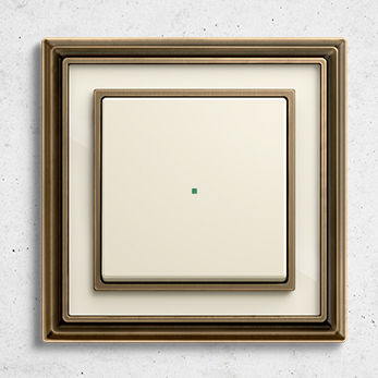 Light switch - Busch-dynasty® - ABB Home and Building Automation - for home automation systems / push-button / surface-mount