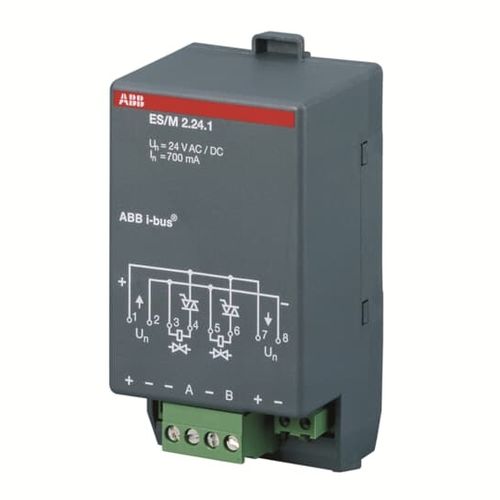 KNX switch actuator - ES/M2.24.1 - ABB Home and Building Automation - home / indoor