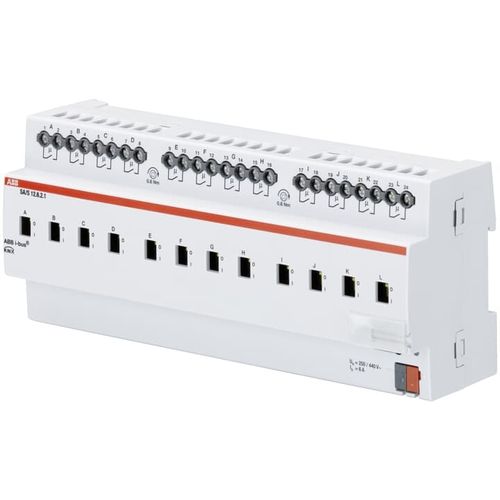 KNX switch actuator - SA/S12.6.2.1 - ABB Home and Building Automation - DIN rail / home / indoor