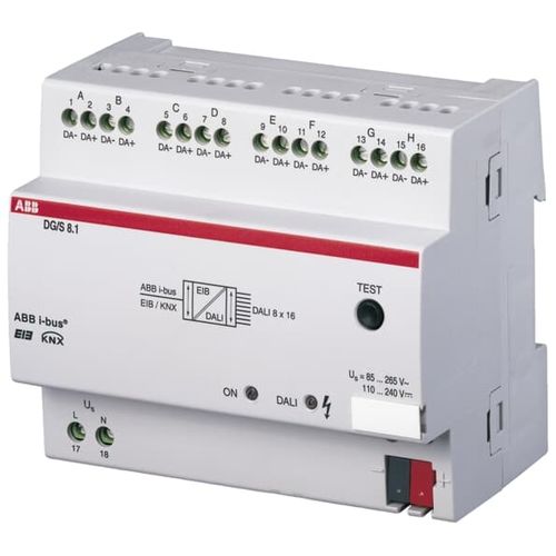 Gateway interface module - DG/S8.1 - ABB Home and Building Automation - DIN rail / for home automation systems / KNX