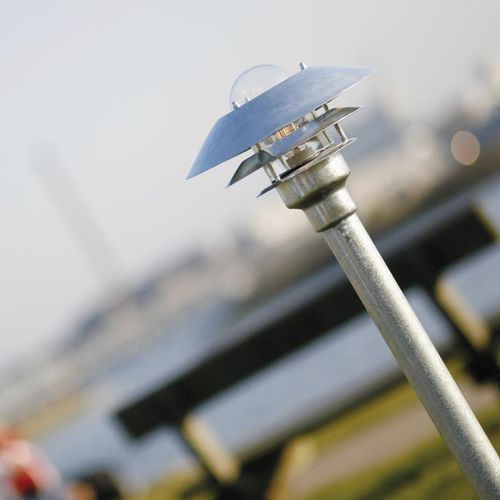 Garden bollard light - AALBORG 2002  - Nordlux - traditional / galvanised steel / incandescent