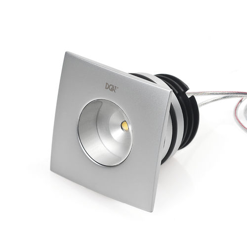 Recessed downlight - GEMMA QD 35 I - DGA - LED / square / indoor