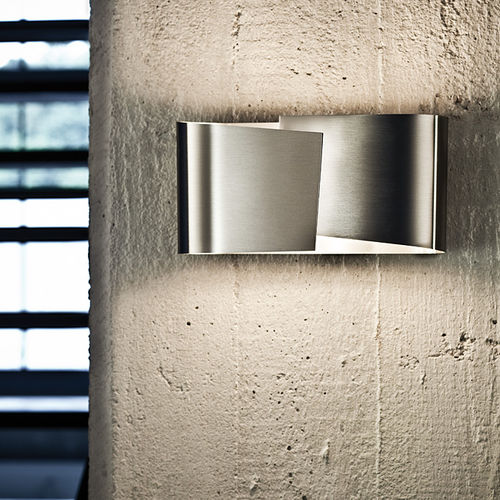 Contemporary wall light - 8531  - Holtkötter Leuchten - brass / bathroom / halogen