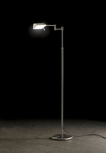 Floor-standing lamp - 9617 - Holtkötter Leuchten - brass / contemporary / corded