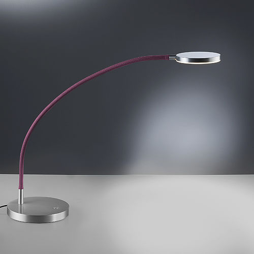 Table lamp - 9921 - Holtkötter Leuchten - brushed aluminum / contemporary / corded