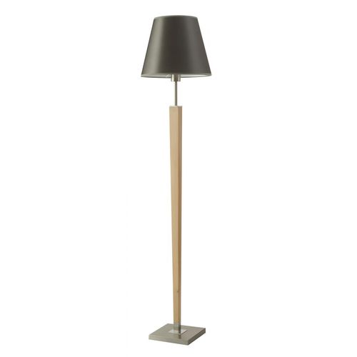 Floor-standing lamp - KLEO LP - Elmarco Technika Świetlna Sp. z o.o. Sp. k. - metal / fabric / wooden