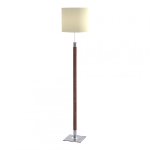 Floor-standing lamp - KAMA LP - Elmarco Technika Świetlna Sp. z o.o. Sp. k. - metal / fabric / wooden