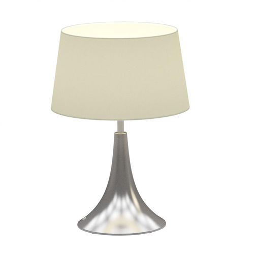 Table lamp - SAXO LG - Elmarco Technika Świetlna Sp. z o.o. Sp. k. - metal / fabric / contemporary
