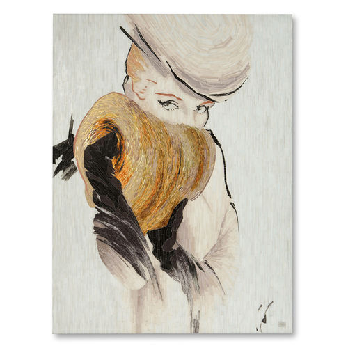 Portrait decorative painting - MANCHON - Christopher Guy
