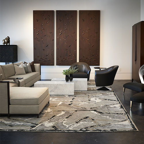 Wall decorative panel - 46-0578 FALLING LEAVES - Christopher Guy - rigid / wood / 3D