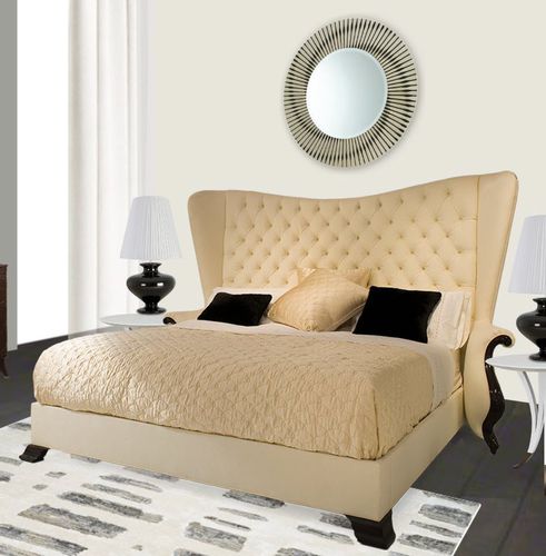 King size bed - 20-0530 FORTUNY - Christopher Guy - queen size / traditional / upholstered