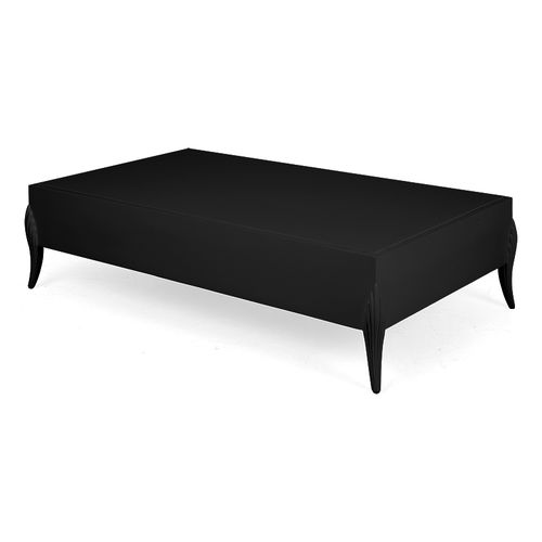 Traditional coffee table - 76-0273 TURIN - Christopher Guy - wood veneer / mahogany base / rectangular