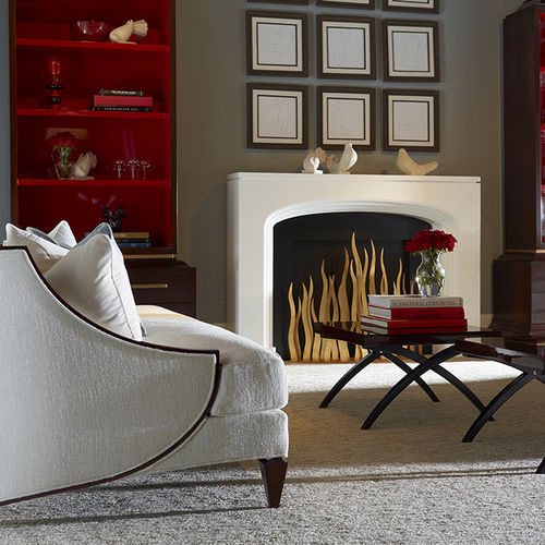 Traditional side table - 76-0085 MOCHA - Christopher Guy - mahogany / rectangular / home