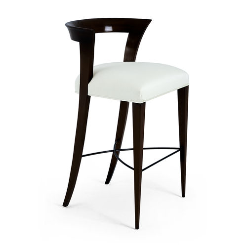 Traditional bar chair - 60-0025 AMY - Christopher Guy - indoor / velvet / satin
