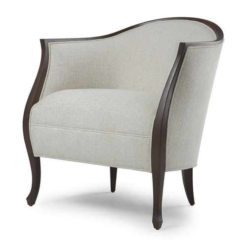 Traditional armchair - 30-0154 ANOUK - Christopher Guy - velvet / satin / silk