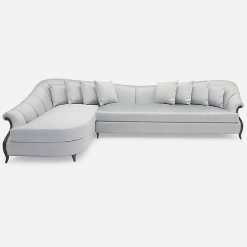 Modular sofa - 60-0442 VIRAGE - Christopher Guy - traditional / velvet / satin