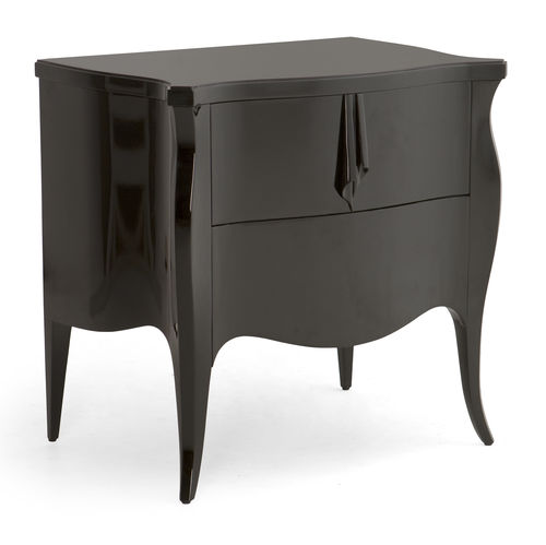 Traditional bedside table - 84-0030 CÔTE BASQUE - Christopher Guy - mahogany / wooden base / rectangular