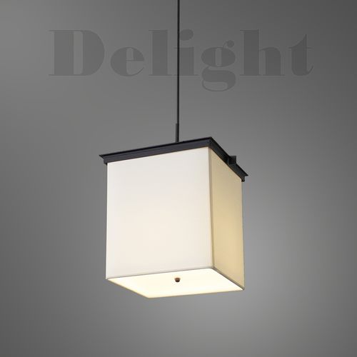 Pendant lamp - BOX - Zefkilis Bros Co - Delight - fabric / contemporary / corded