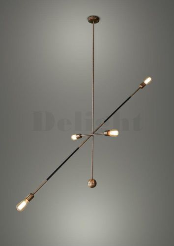 Hanging light fixture - MIMOSA - Zefkilis Bros Co - Delight - LED / linear / commercial