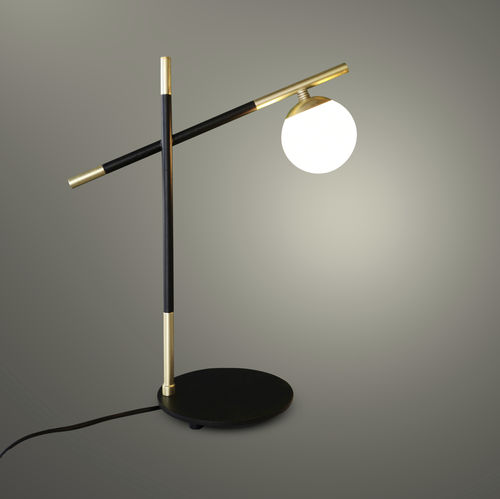 Table lamp - LOG - Zefkilis Bros Co - Delight - metal / blown glass / contemporary