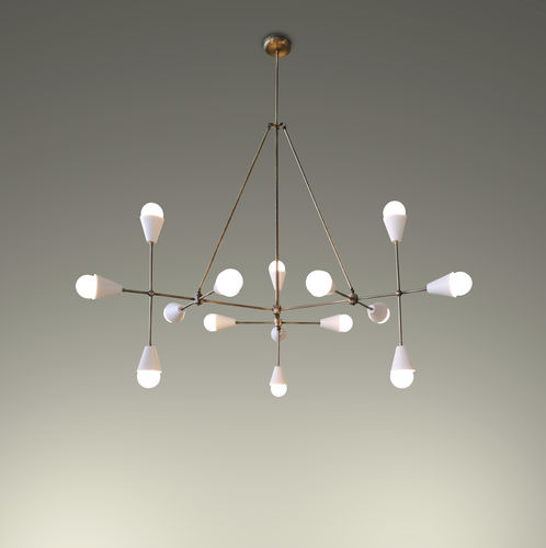 Contemporary chandelier - Jagger - Zefkilis Bros Co - Delight - metal / 14 light / halogen