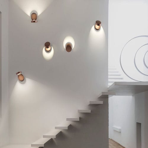 Contemporary wall light - LODES - indoor / metal / LED