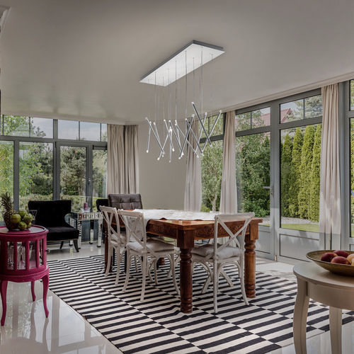 Pendant lamp - A-TUBE NANO DUO - LODES - metal / polycarbonate / contemporary